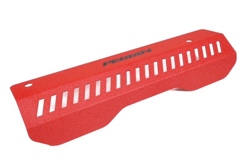 Subaru WRX Pulley Cover - Perrin Performance - SHORT - For Use w/PERRIN AOS - Red - `22-`25 Subaru WRX Pulley Cover - Perrin Performance - SHORT - For Use w/PERRIN AOS - Red - `22-`25